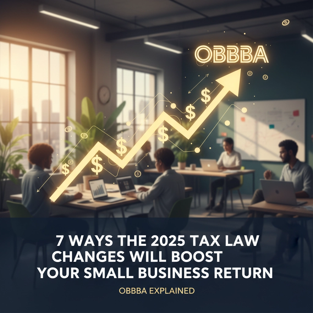 7 Ways the 2025 Tax Law Changes Will Boost Your Small Business Return (OBBBA Explained)