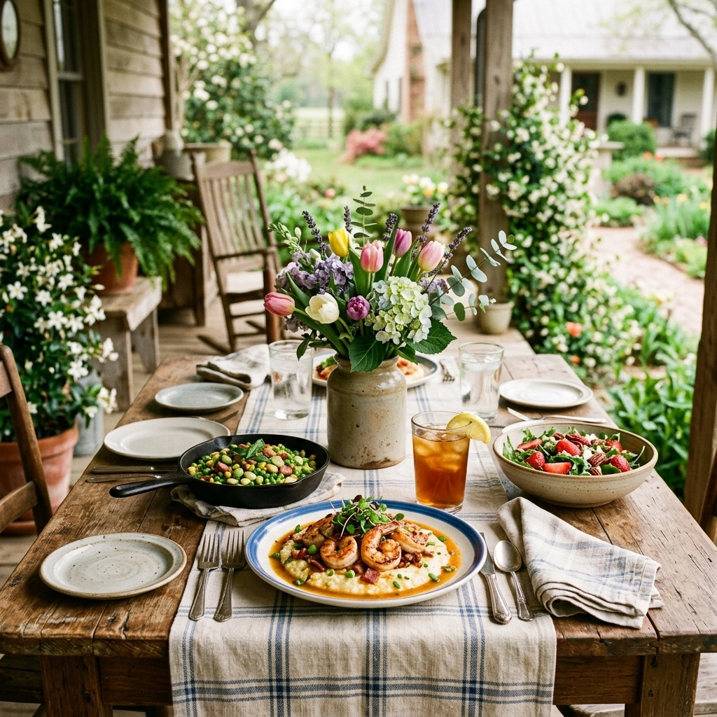 [HERO] Spring Has Sprung: A Sneak Peek at Our New Seasonal Southern Menu