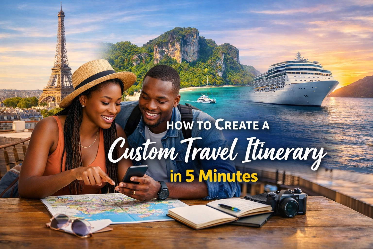 [HERO] How to Create a Custom Travel Itinerary in 5 Minutes