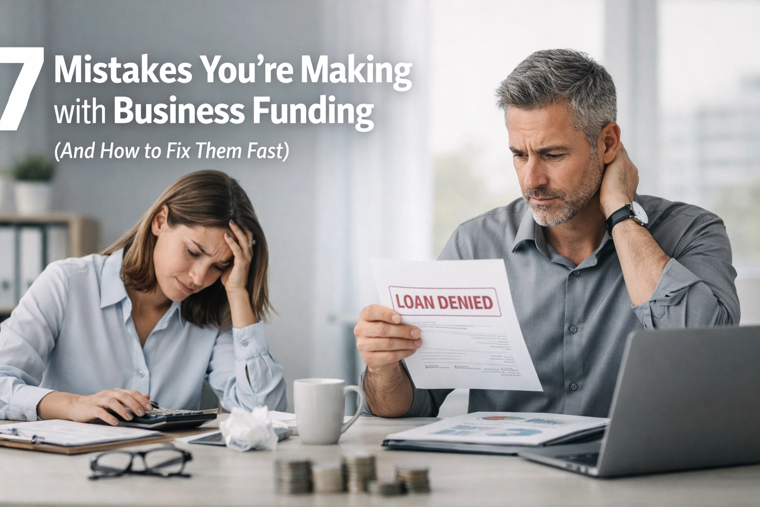 [HERO] 7 Mistakes You’re Making with Business Funding (And How to Fix Them Fast)