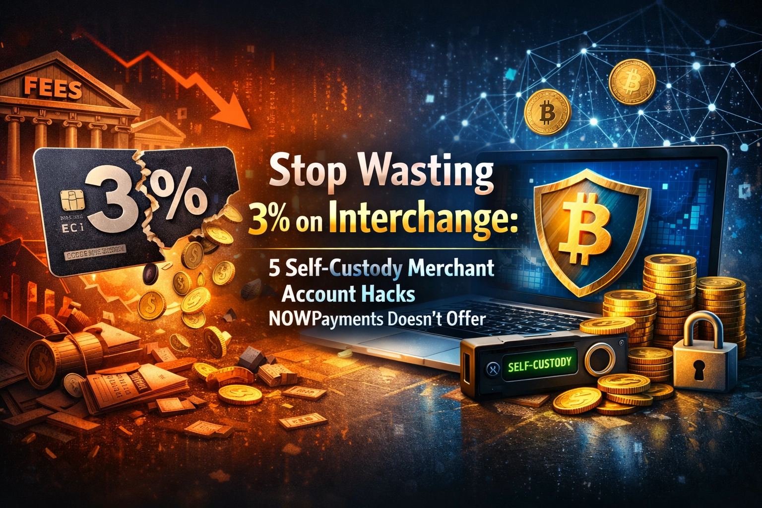 [HERO] Stop Wasting 3% on Interchange: 5 Self-Custody Merchant Account Hacks NOWPayments Doesn