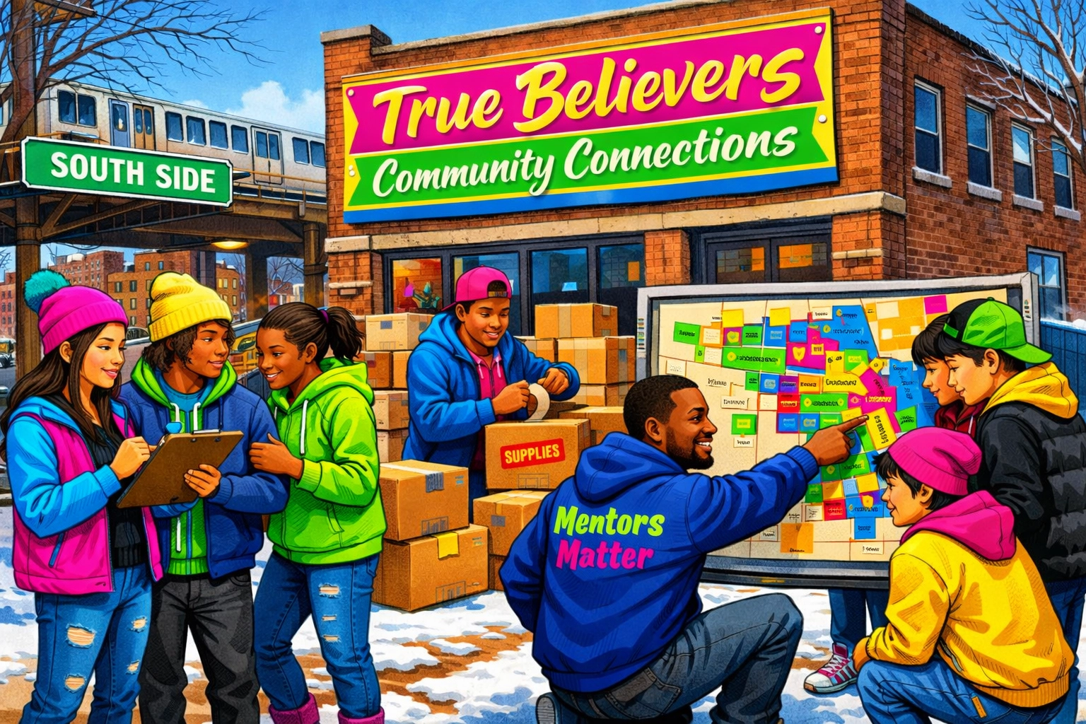 TBCC youth and mentors building community infrastructure on Chicago's South Side