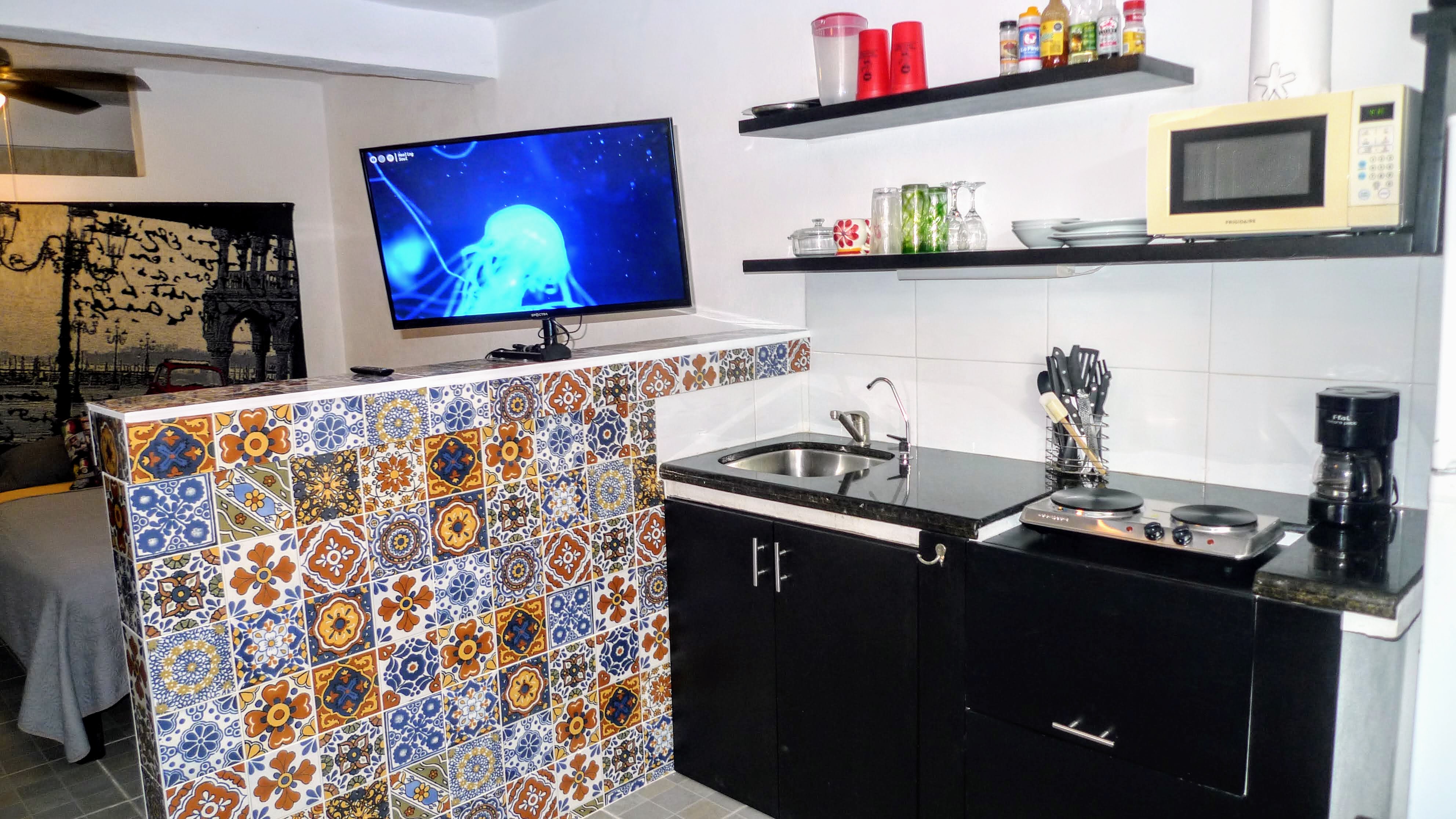 Modern Studio Rental Kitchen in Puerto Vallarta