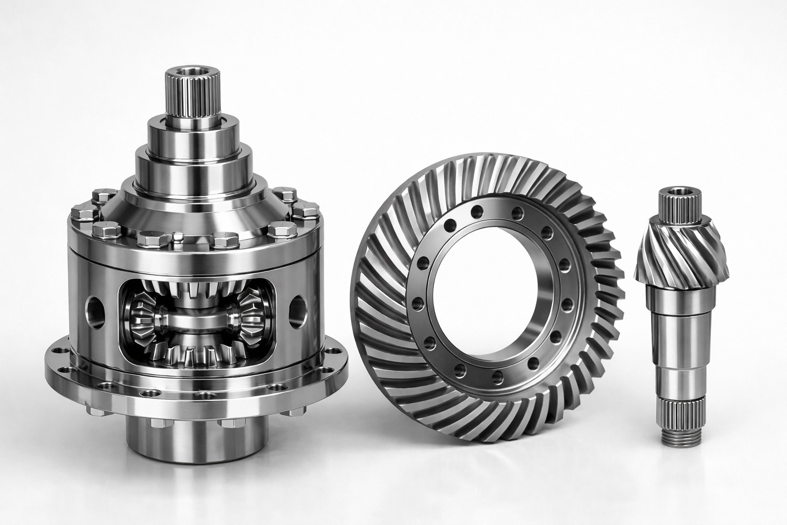 Yukon Gear ring and pinion set with a locking differential for 4x4 off-road performance in the Uintah Basin.