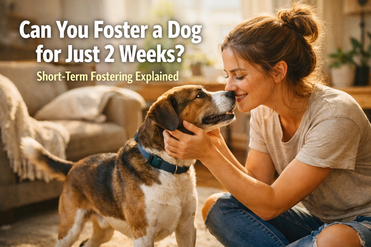[HERO] Can You Foster a Dog for Just 2 Weeks? Short-Term Fostering Explained