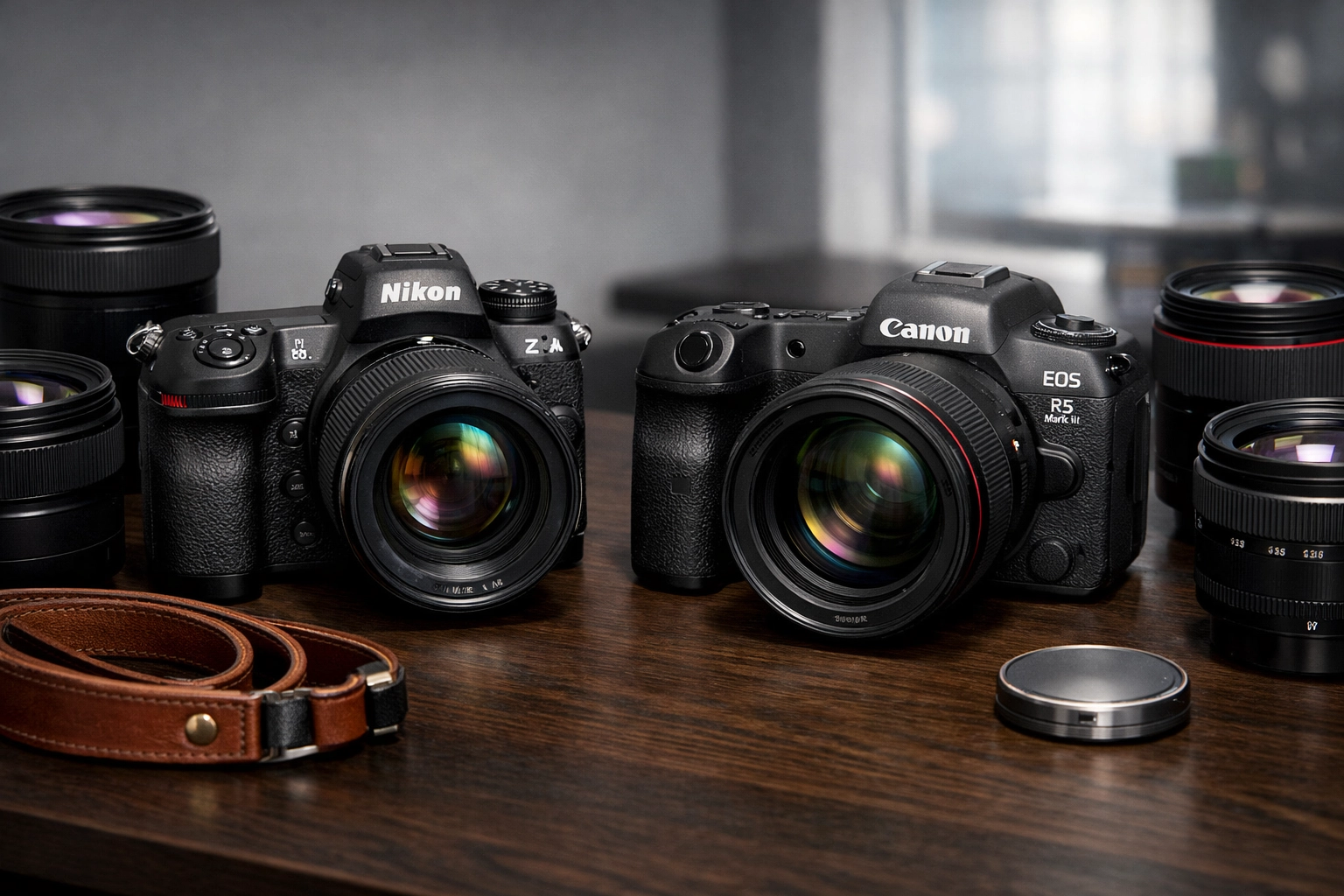 Camera gear reviews featuring the best mirrorless cameras and prime lenses for professional work.