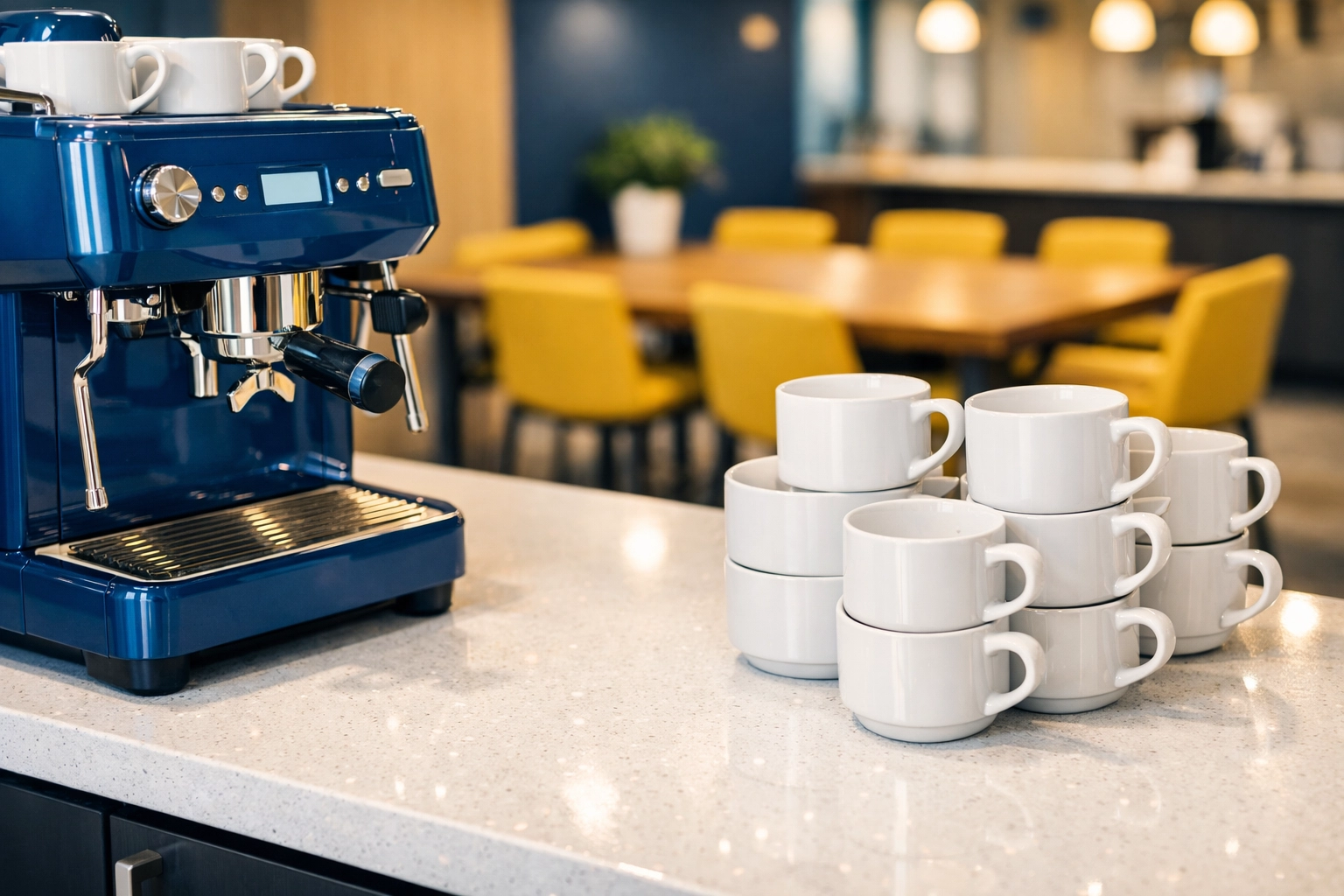 Daily office cleaning Franklin keeps communal breakrooms healthy and sanitized for a productive team.