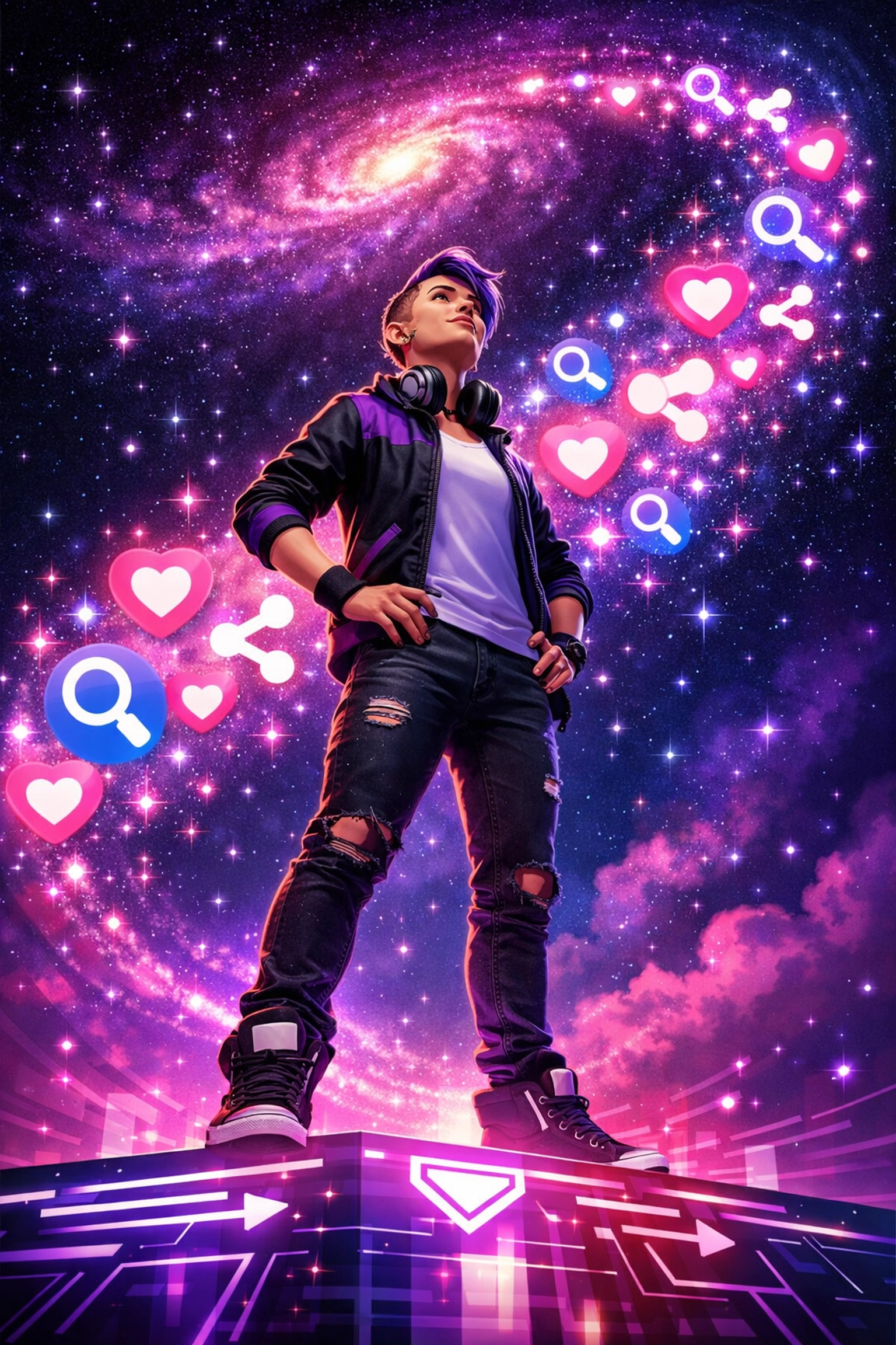 LGBTQ+ writer using digital tools to boost SEO and social media visibility for their gay romance novels.