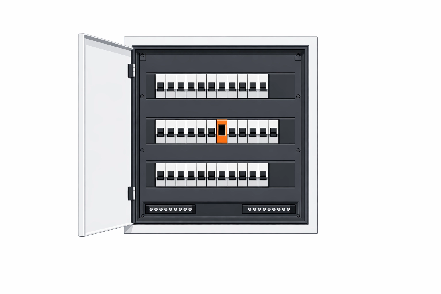 Technisch geprüfter Sicherungskasten für Elektroinstallationen in NÖ und Sanierungen in Baden.