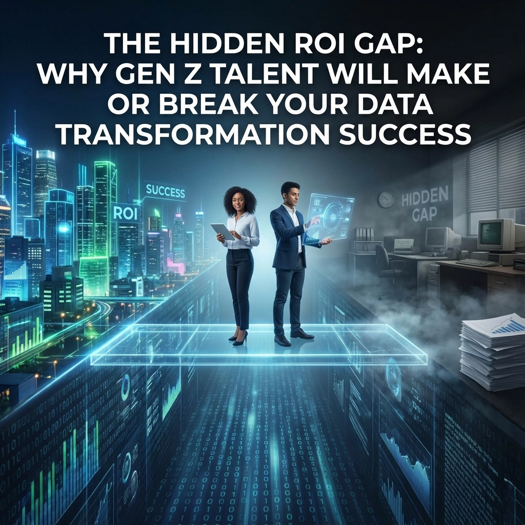 The Hidden ROI Gap: Why Gen Z Talent Will Make or Break Your Data Transformation Success
