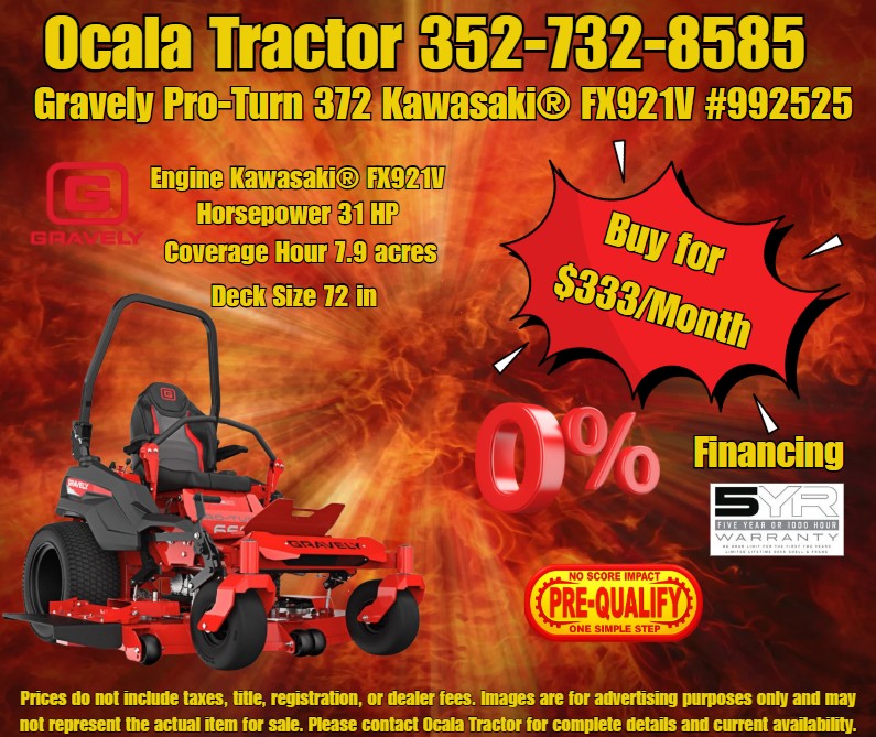 Gravely Pro-Turn 372 Promotional Ad