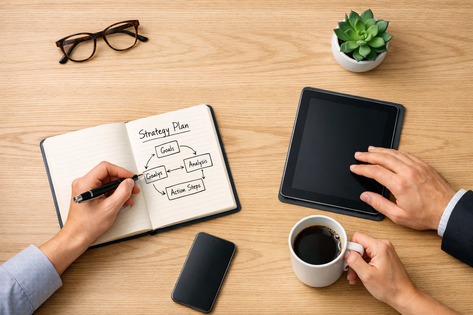 Strategic planning meeting for ServiceNow implementation and software asset management license audit.