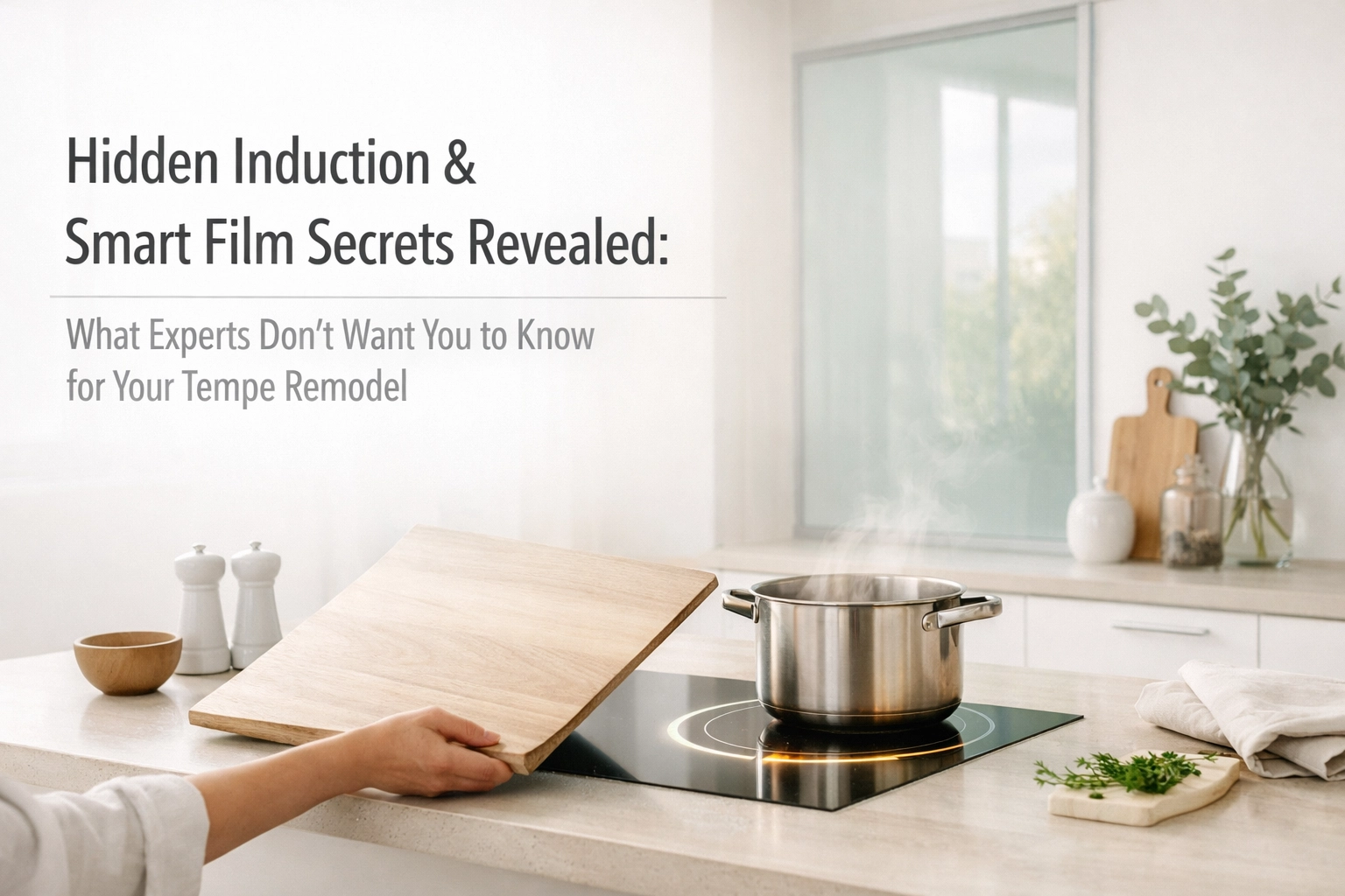 [HERO] Hidden Induction & Smart Film Secrets Revealed: What Experts Don’t Want You to Know for Your Tempe Remodel