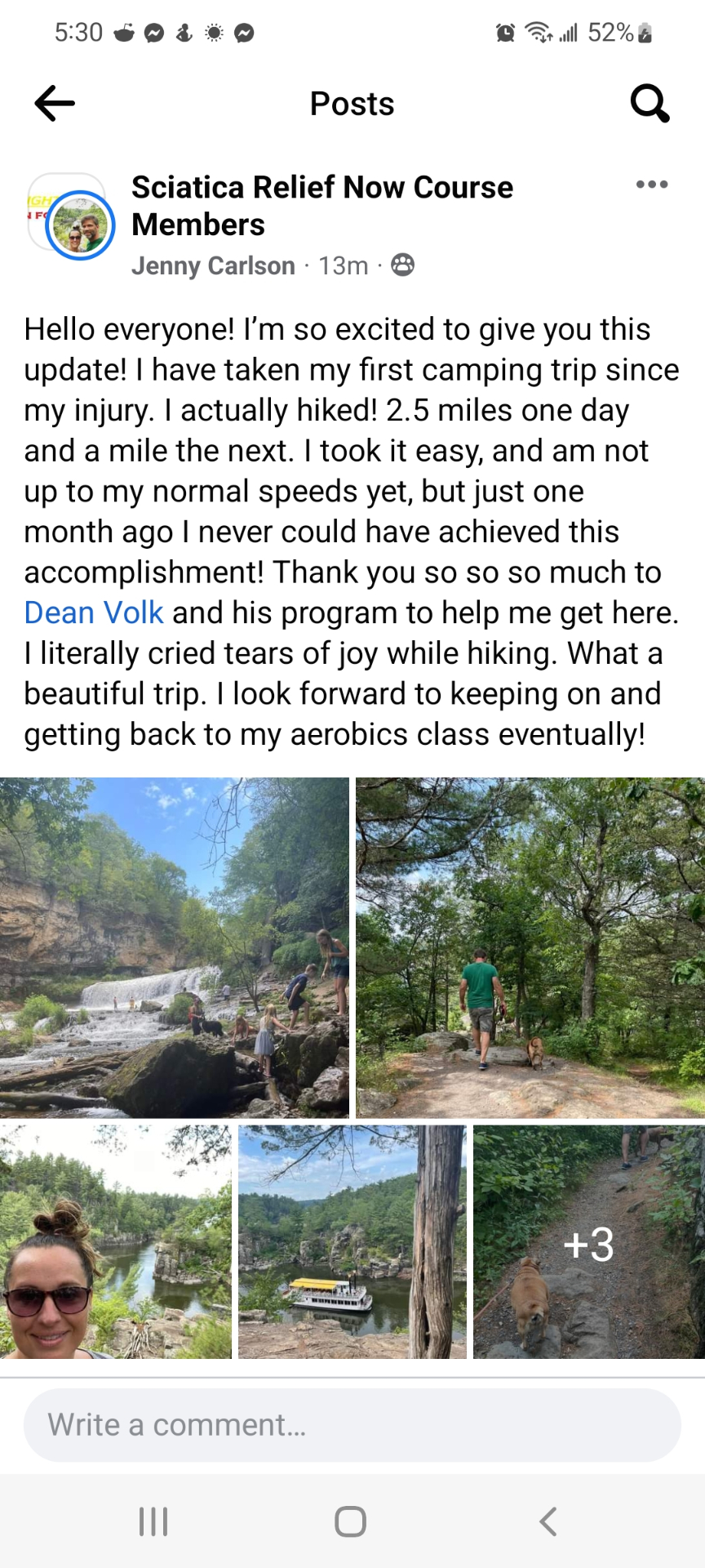 Client Testimonial - Sciatica Relief Now