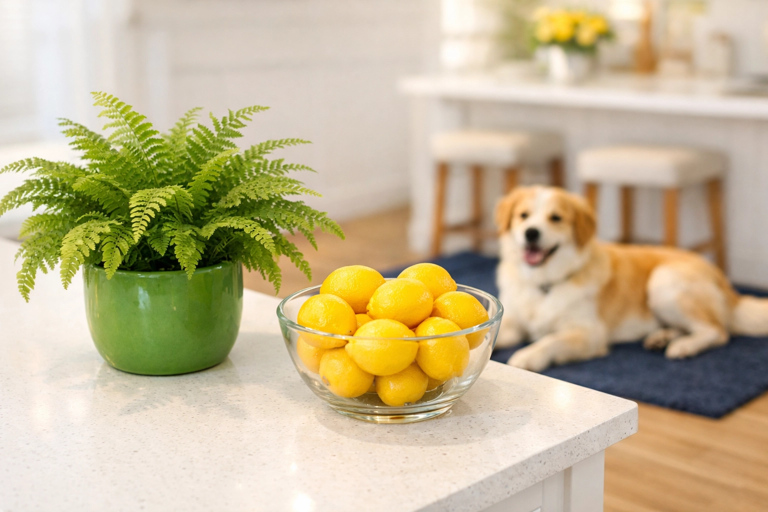 Spotless eco-friendly kitchen in Ashburnham featuring clean quartz counters after House Cleaning Ashburnham MA.