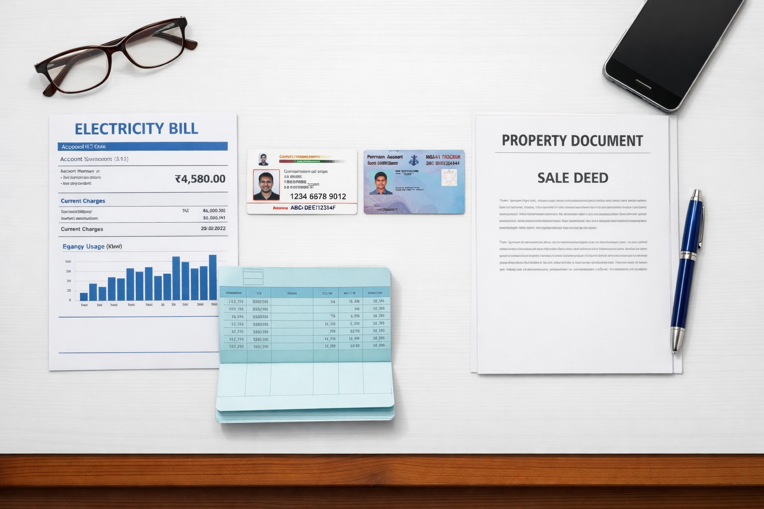 Required documents for Maharashtra solar subsidy application including Aadhaar and electricity bill