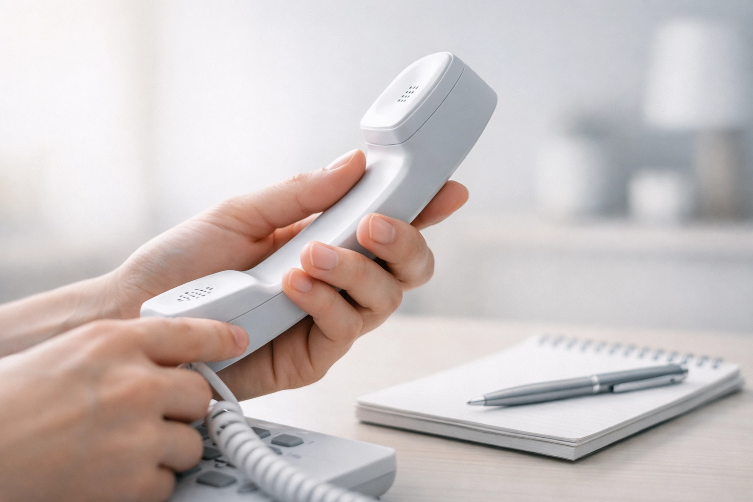 Person holding phone ready to call HMRC to set up a Time to Pay arrangement before the tax deadline