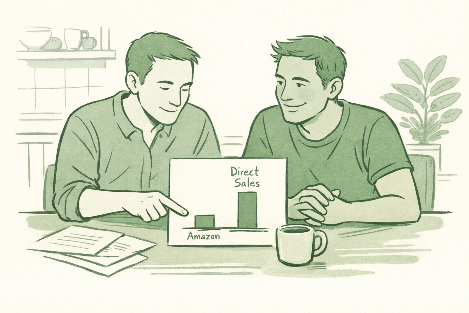 MM romance authors comparing Amazon vs direct sales revenue with financial clarity