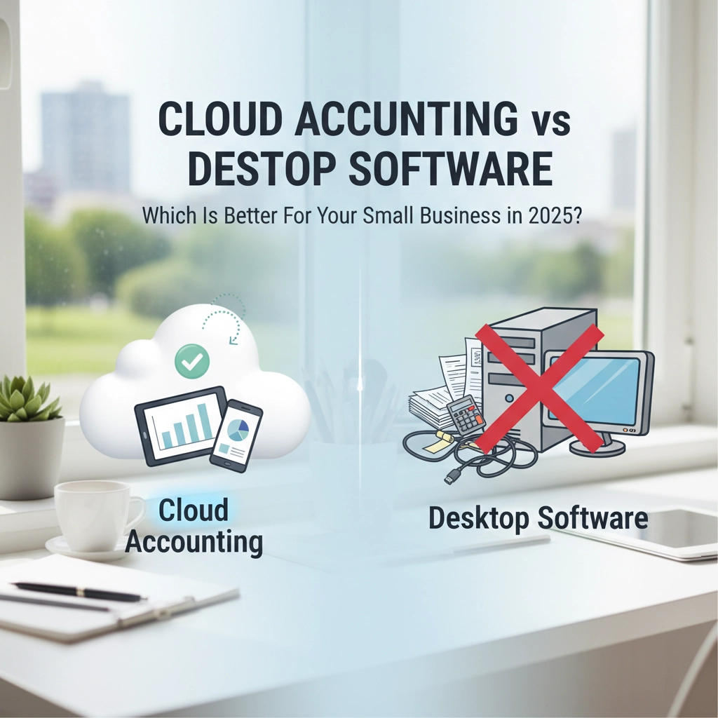 Cloud Accounting vs Desktop Software: Which Is Better For Your Small Business in 2025?