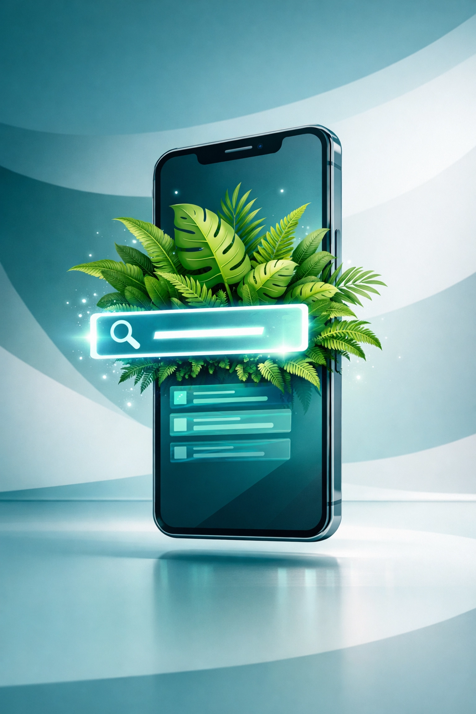 A smartphone showing evergreen YouTube Shorts content appearing in search results for small business growth.