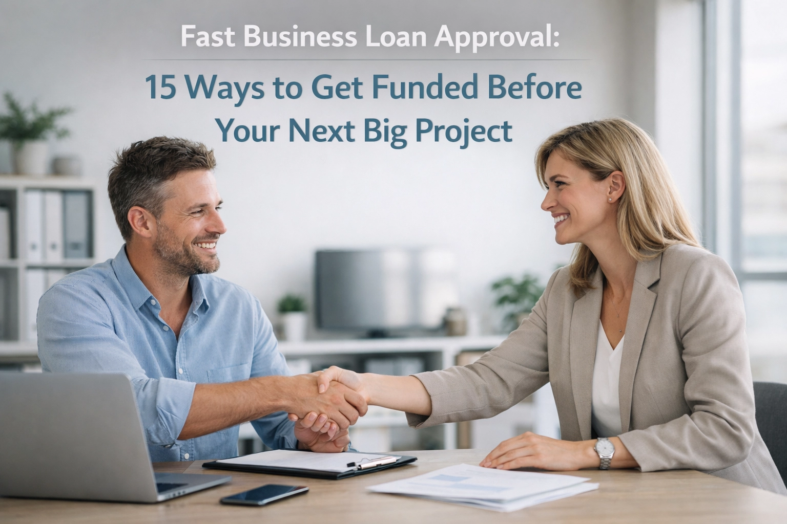 [HERO] Fast Business Loan Approval: 15 Ways to Get Funded Before Your Next Big Project