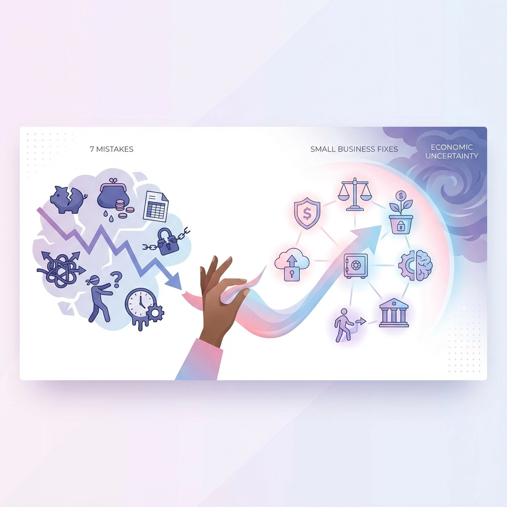 7 Mistakes You're Making with Financial Planning (and How Small Businesses Can Fix Them Before Economic Uncertainty Hits)