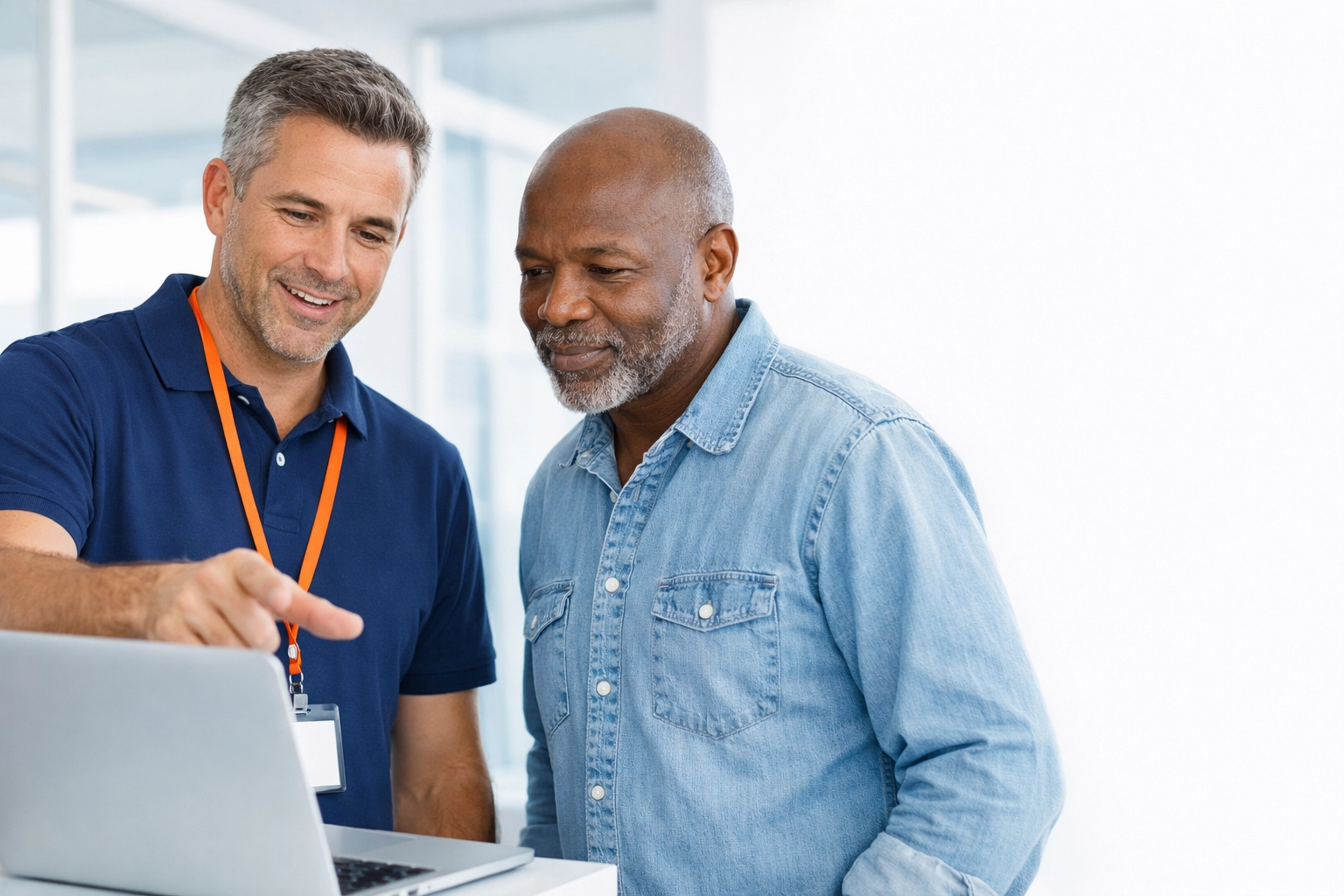Florida permit consultant reviewing application progress with a client to avoid delays and reduce permit costs.