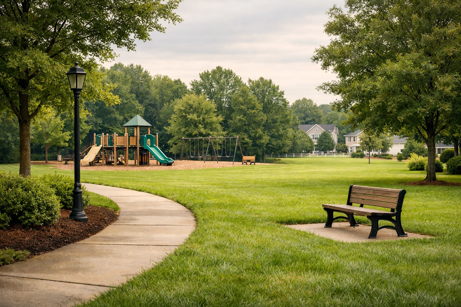 A stable family scene in King George VA, representing the impact of child support updates.