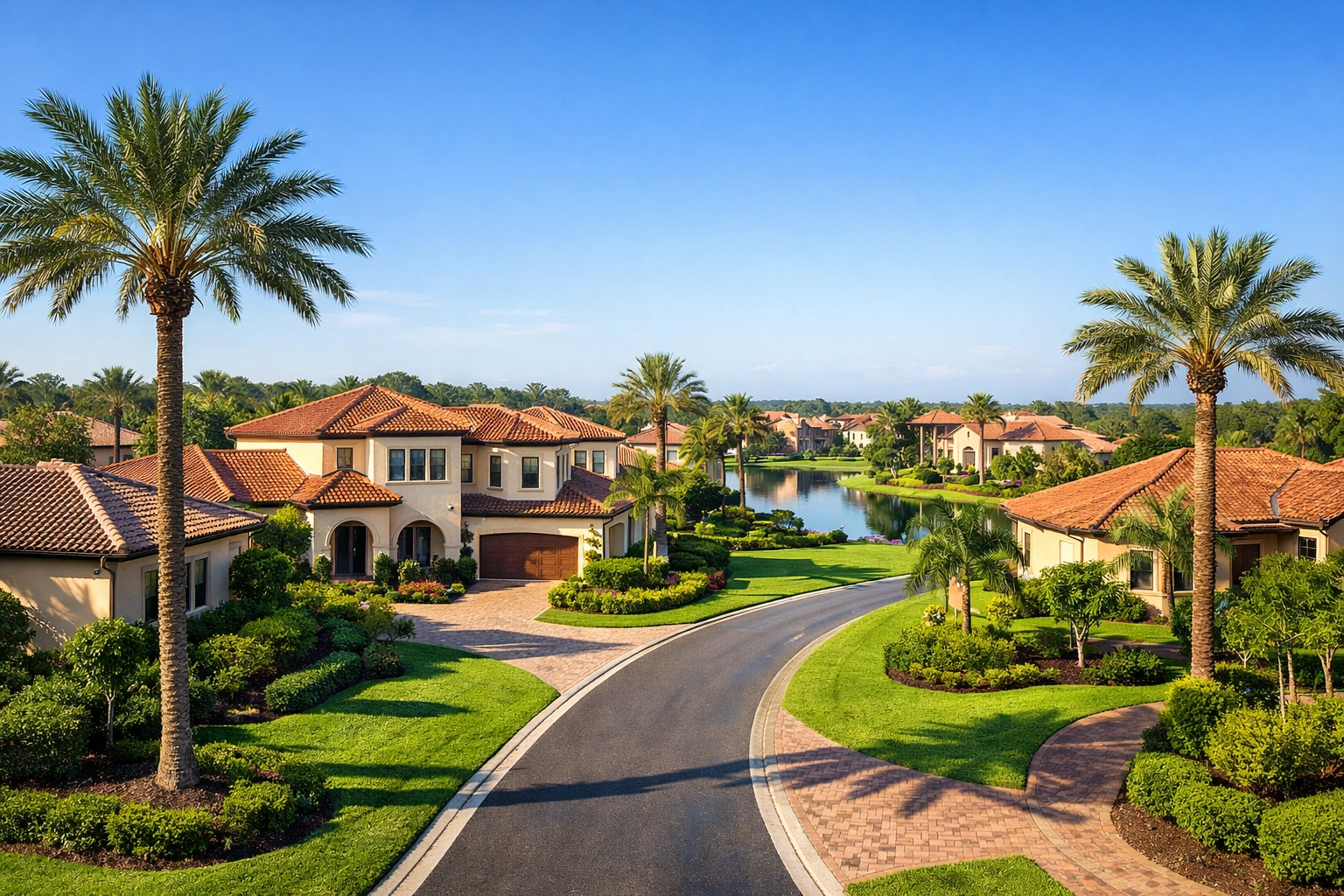 Luxury homes in Wesley Chapel FL representing real estate assets in an inflation-proof portfolio.