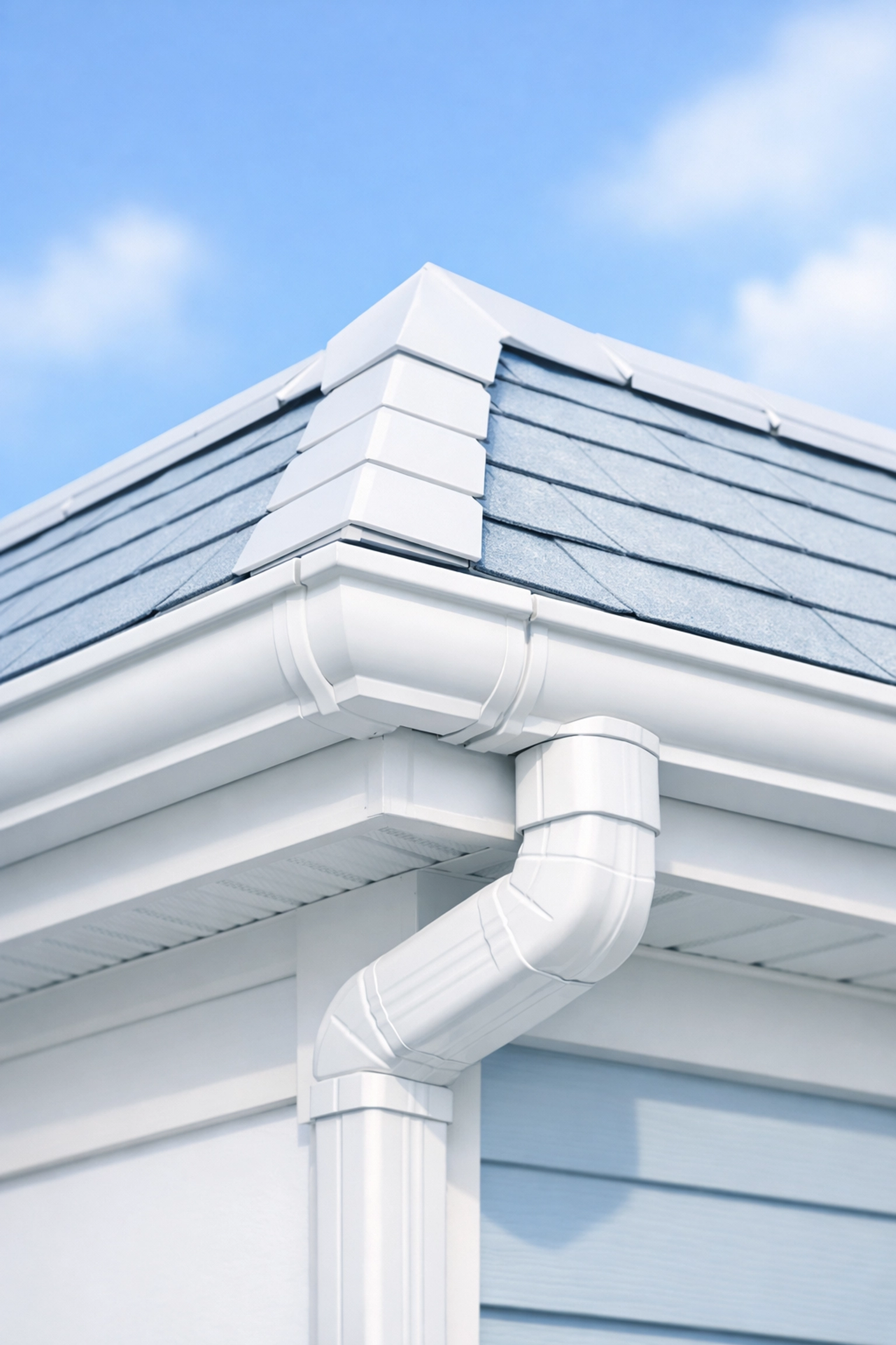 Precise installation of a metal roof ridge and guttering on the Northern Beaches.