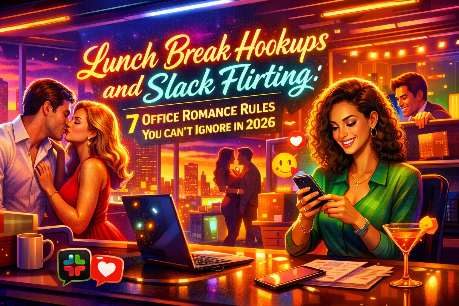 [HERO] Lunch Break Hookups and Slack Flirting: 7 Office Romance Rules You Can