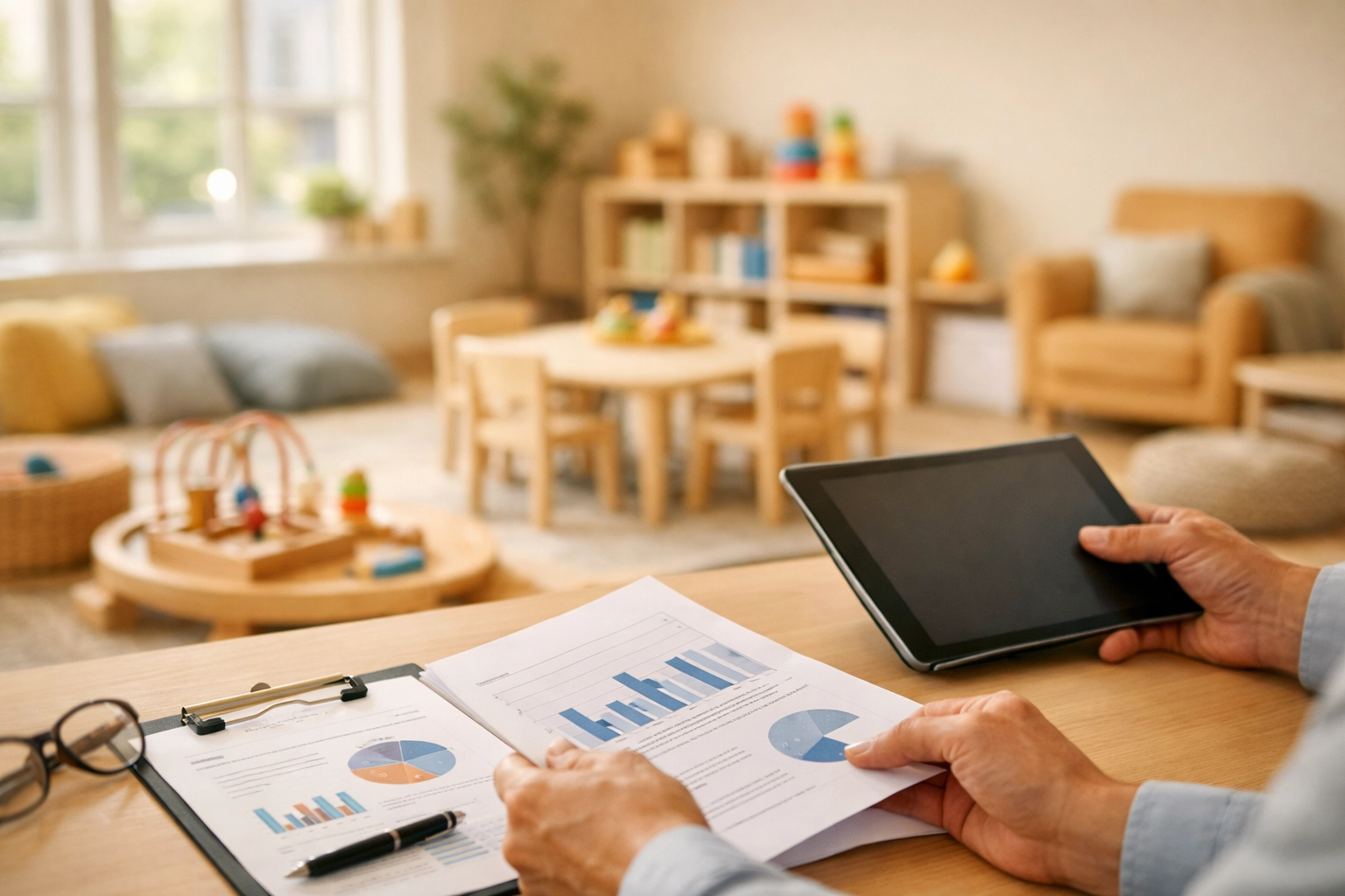 Modern workplace childcare facility eligible for expanded employer tax credit