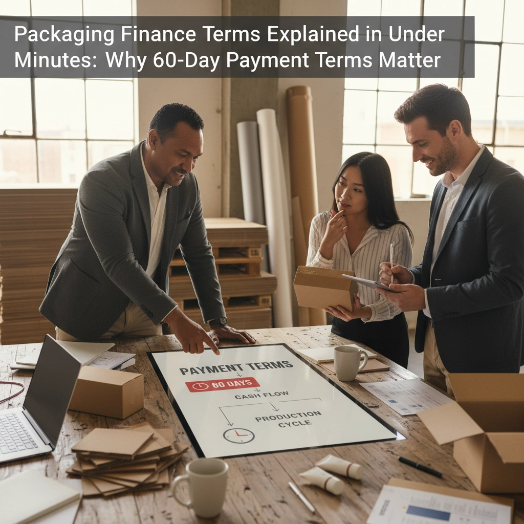 Packaging Finance Terms Explained in Under 3 Minutes: Why 60-Day Payment Terms Matter