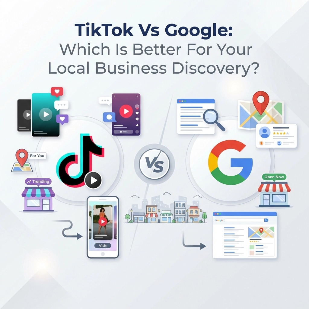 TikTok Vs Google: Which Is Better For Your Local Business Discovery?