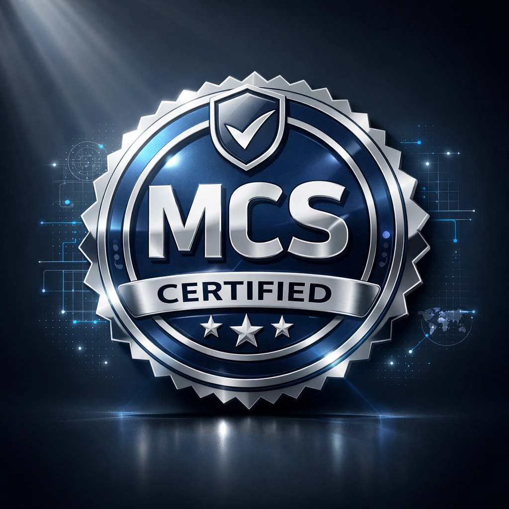 MCS certification badge symbolising quality assurance for UK solar installations