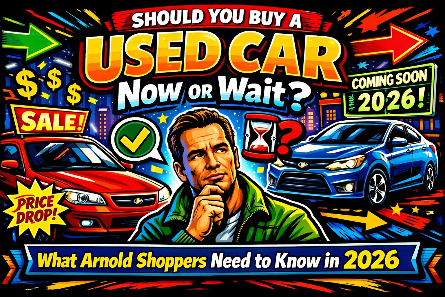 [HERO] Should You Buy a Used Car Now or Wait? What Arnold Shoppers Need to Know in 2026