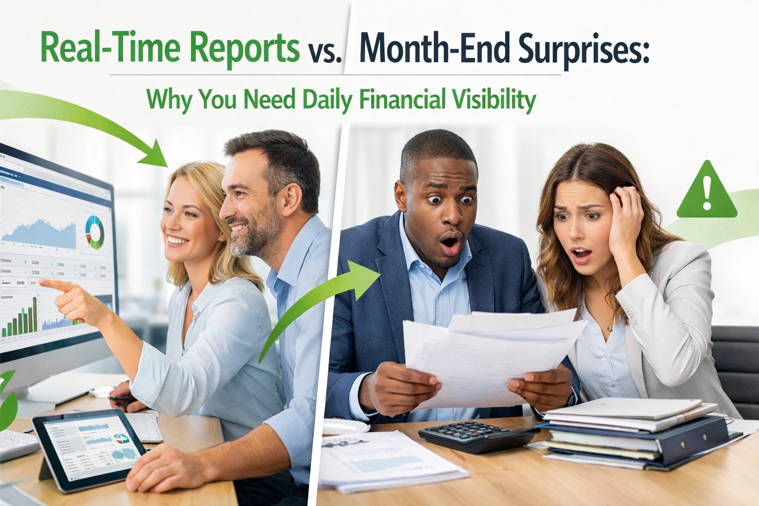 [HERO] Real-Time Reports vs. Month-End Surprises: Why You Need Daily Financial Visibility