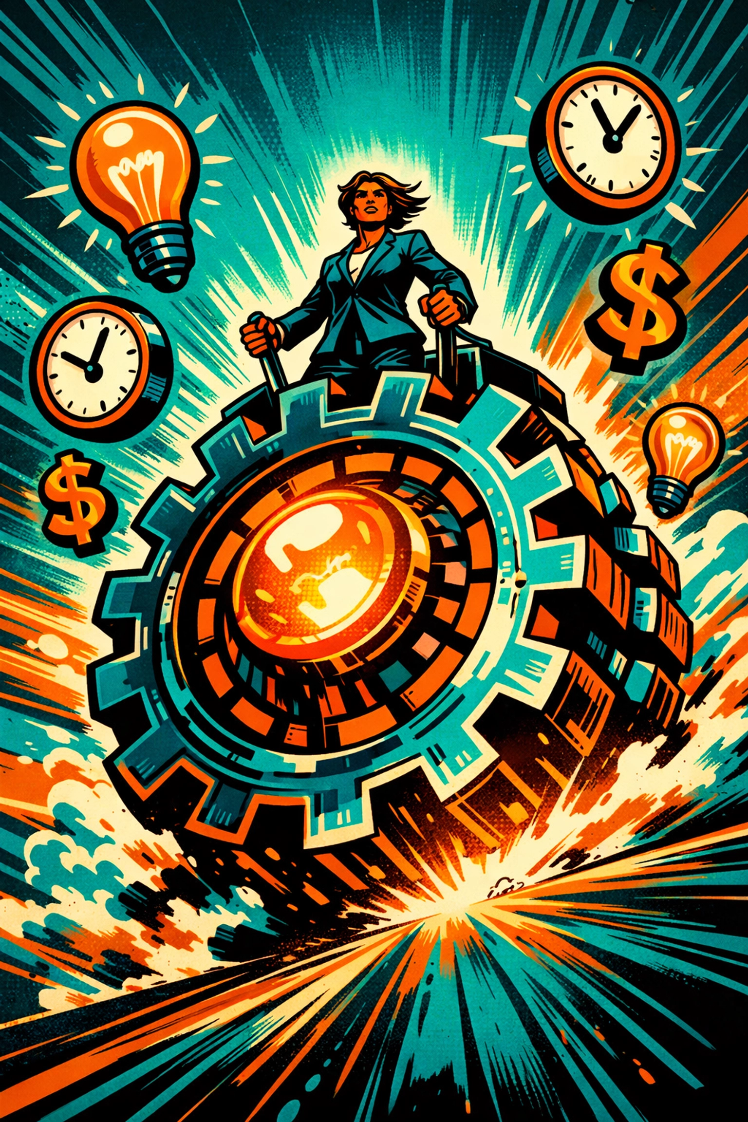 Successful entrepreneur using automation to drive rapid business growth and ROI.