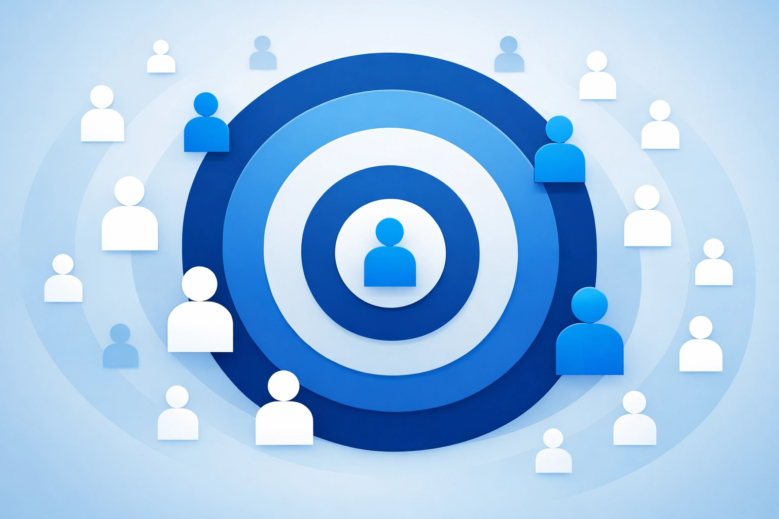 Precise audience targeting in digital marketing reaching specific customer segments