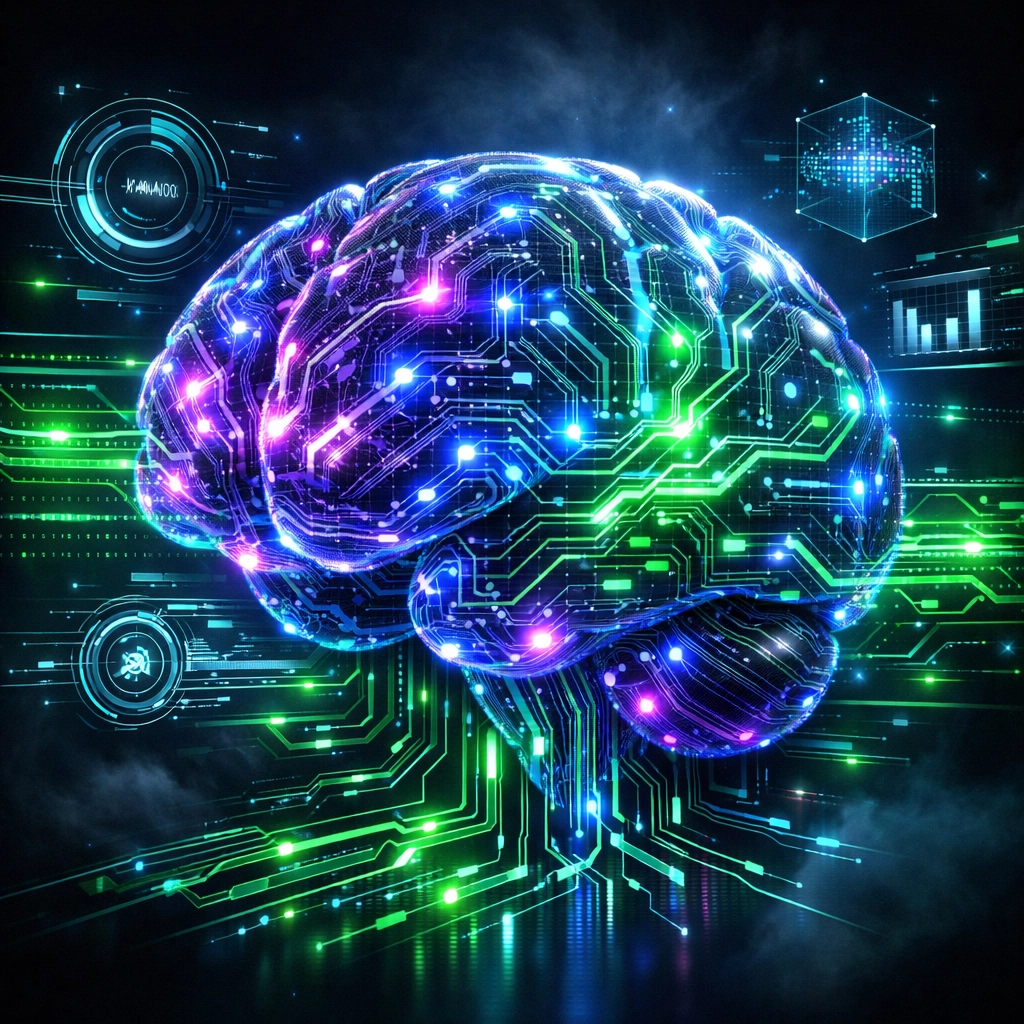 AI intelligence merging with systems for intelligent automation implementation