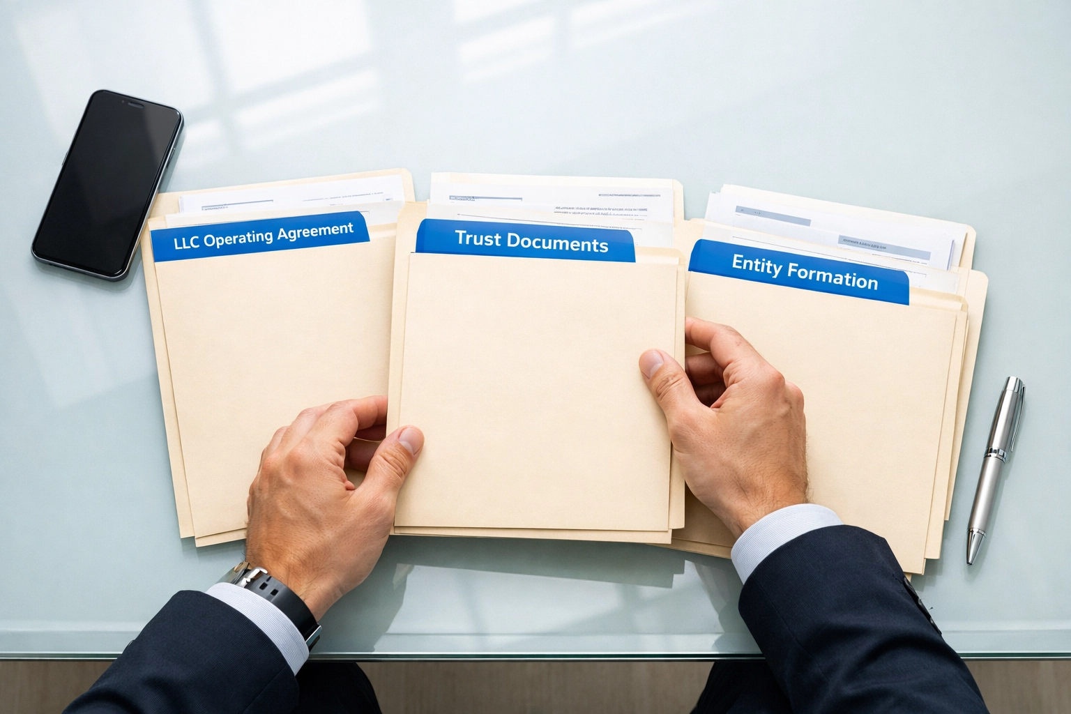 Organized LLC and trust documents for investor real estate closing compliance