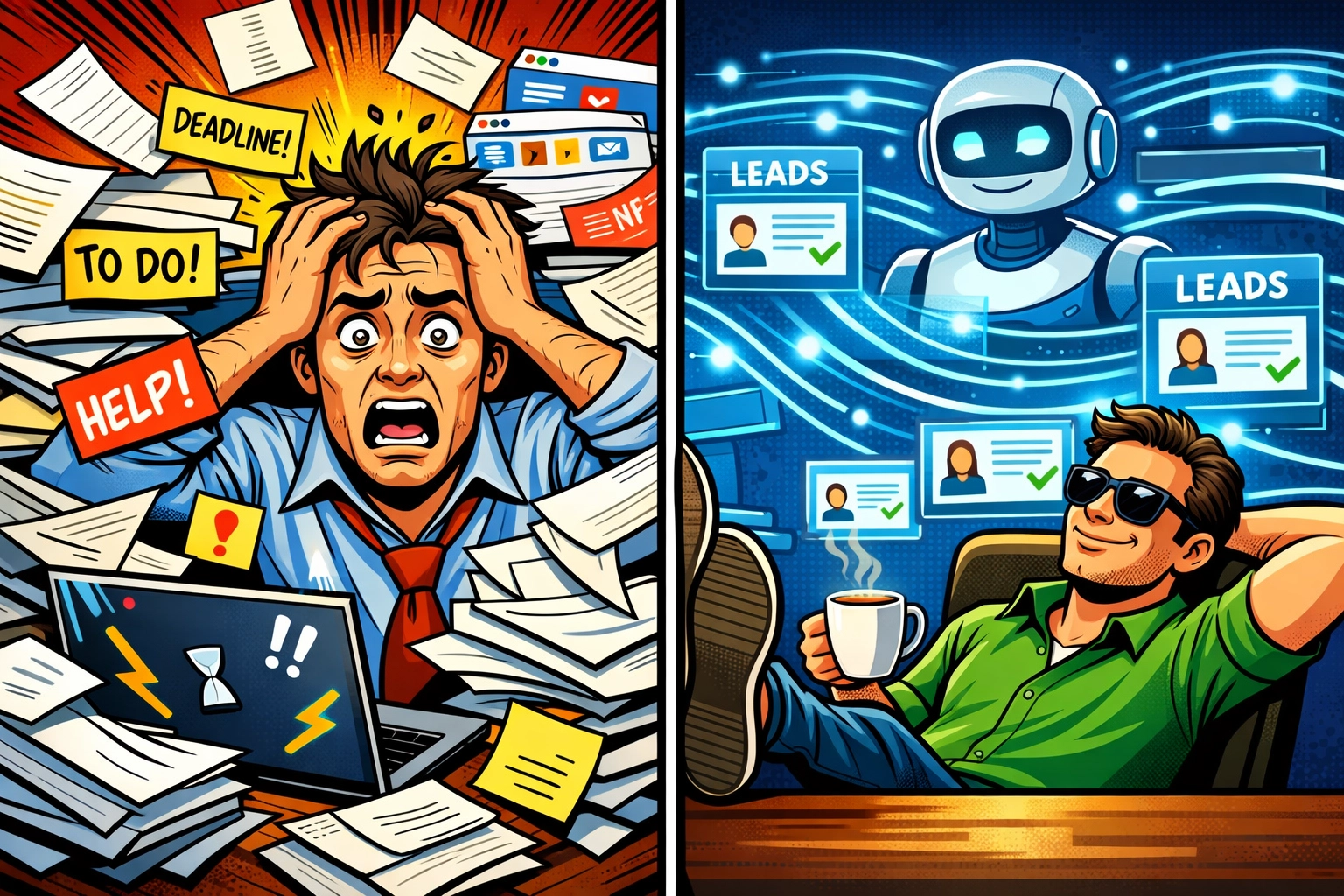 Manual prospecting vs AI lead generation automation for solopreneurs