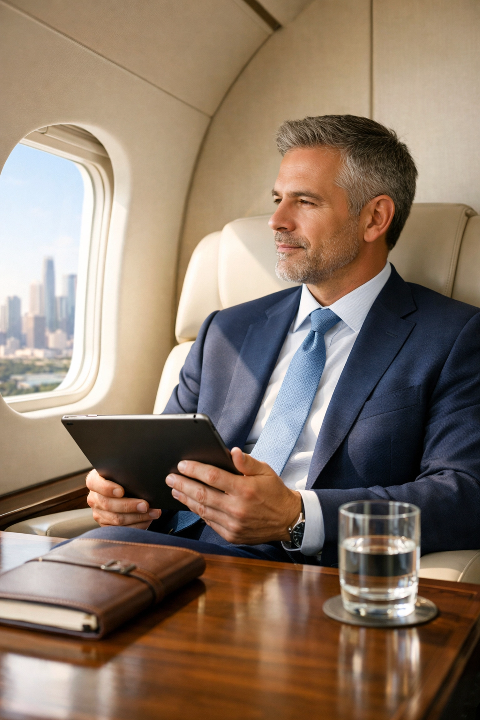 NEWSLETTER: Boost Your Brand ROI Instantly with These 5 Super Bowl Networking Secrets Executive planning a long-term ROI strategy after a successful Super Bowl corporate networking trip.