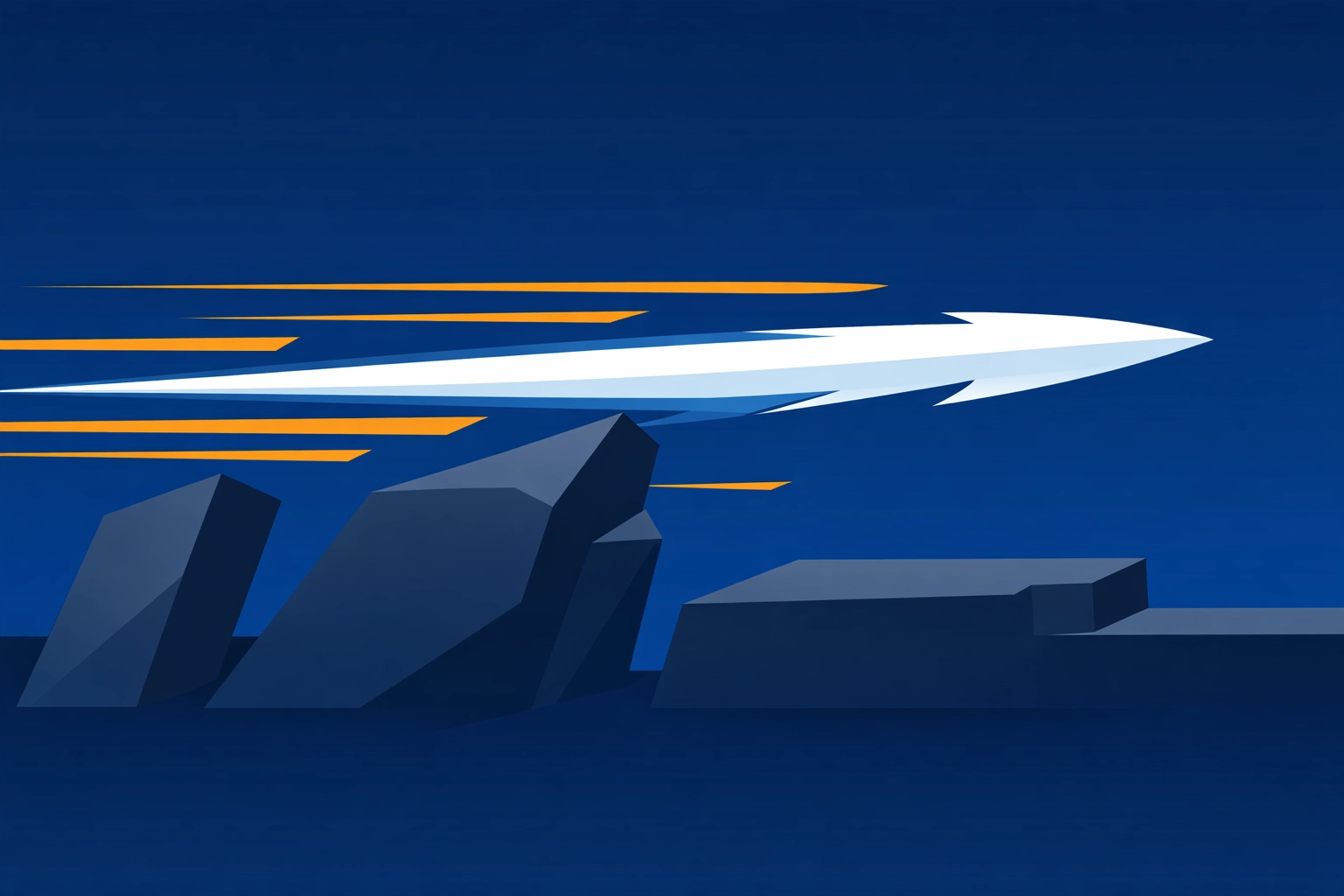 Abstract graphic of high-speed motion symbolizing professional WordPress speed optimization services.