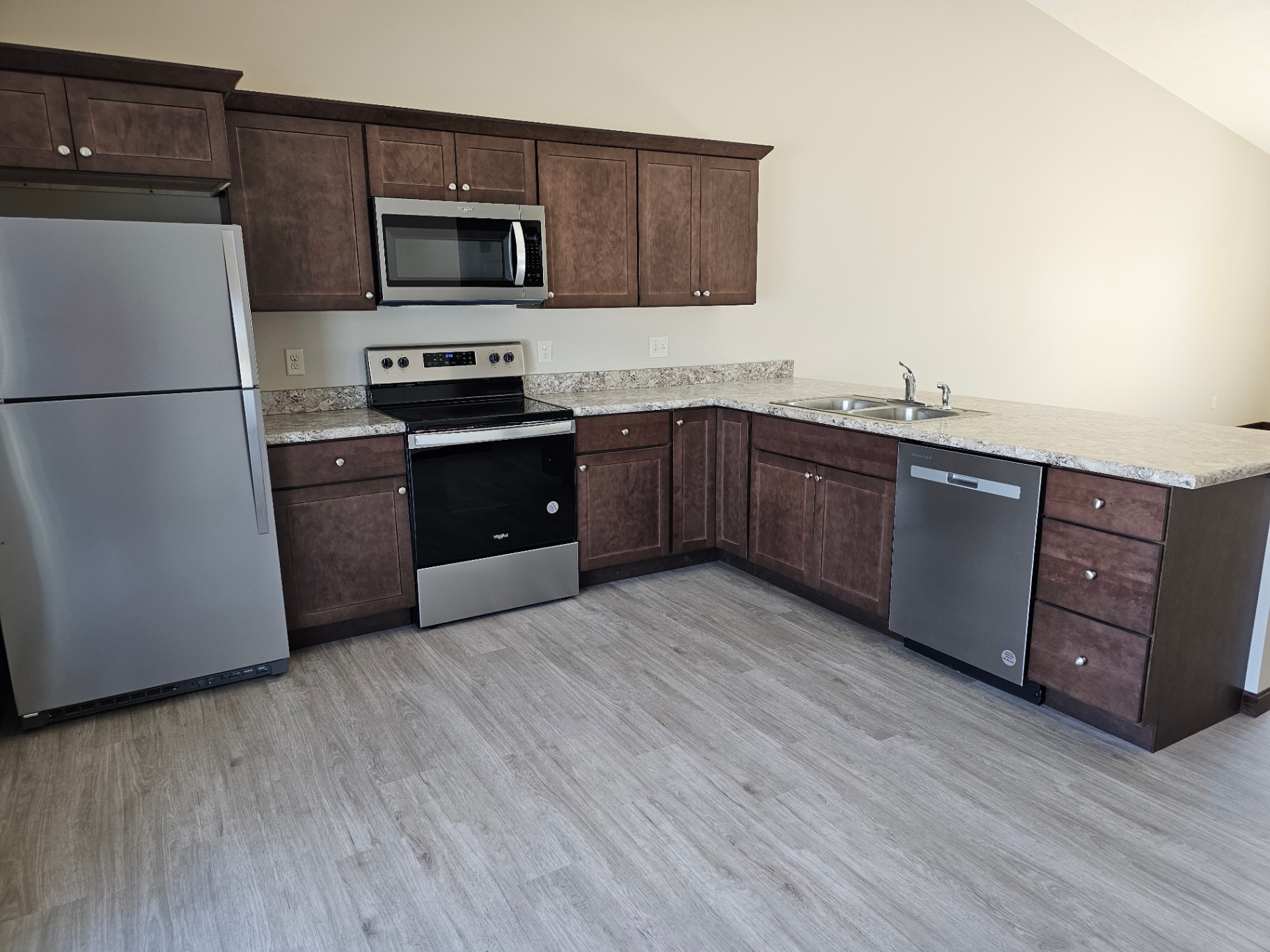 Modern renovated kitchen