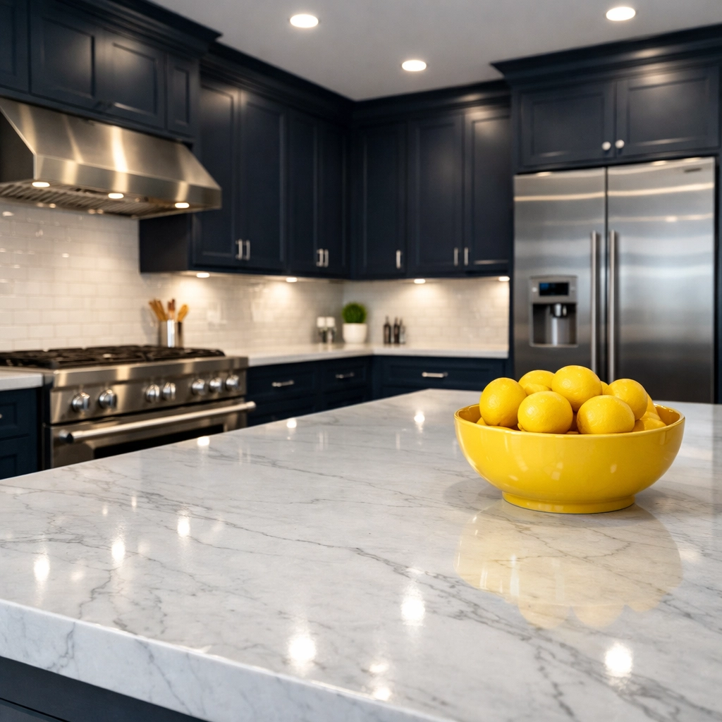 Spotless luxury kitchen in MetroWest highlighting the results of professional deep cleaning.