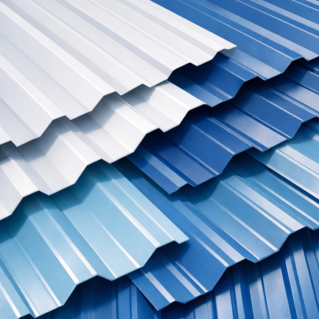 Close-up of premium metal roofing sheets installed by expert roofers in Sydney for durability.