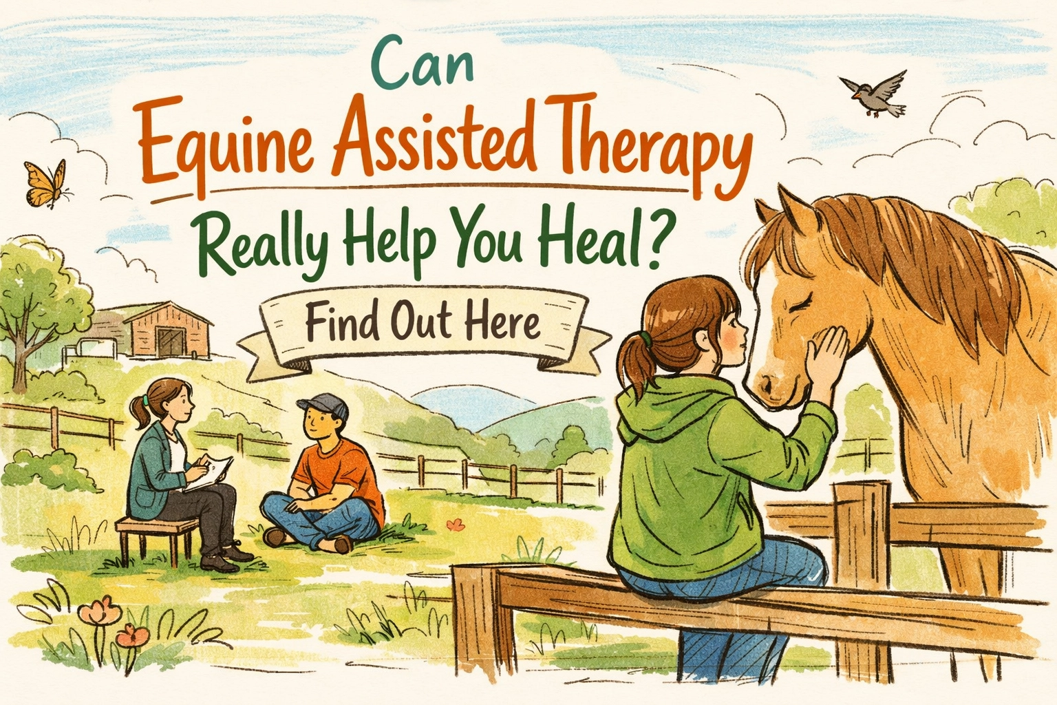 [HERO] Can Equine Assisted Therapy Really Help You Heal? Find Out Here