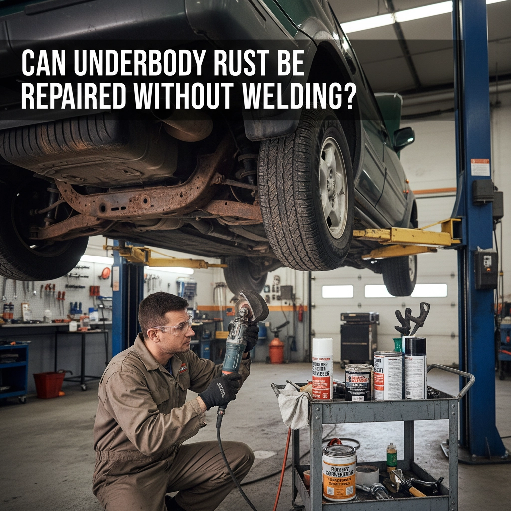 Can underbody rust be repaired without welding?