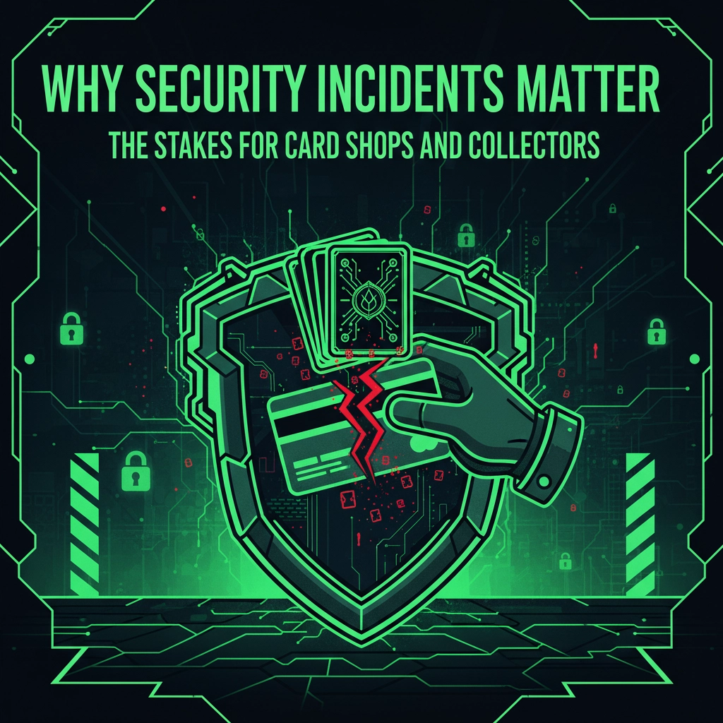 Why Security Incidents Matter: The Stakes for Card Shops and Collectors